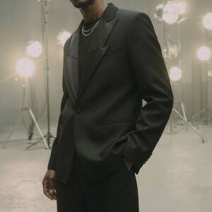 Mens Black Tuxedo Jacket